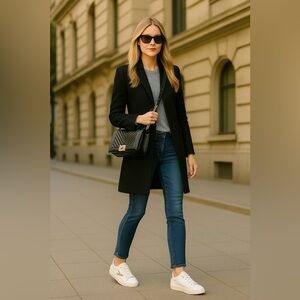 Tretorn Women’s Serve Sneakers White/Grey Size 8M | Memory Foam NWB